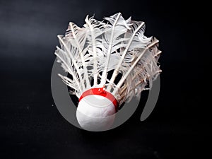 Picture of a broken shuttlecock