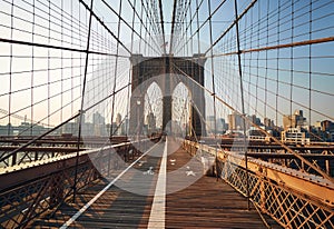 Picture of Brooklyn Bridge, New York City, USA