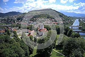 Obrázek Budatínského hradu u Žiliny v létě, Slovensko, Evropa