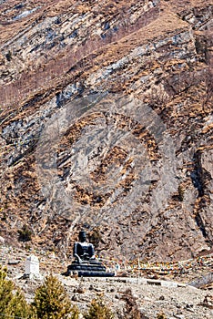 Picture of Buddha Statue in Muktinath Nepal