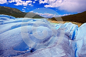 Picture captured in Perito Moreno Glacier in Patagonia (Argentina) photo