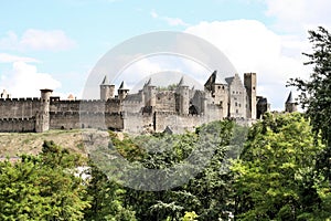 A picture of Carcasonne in France photo