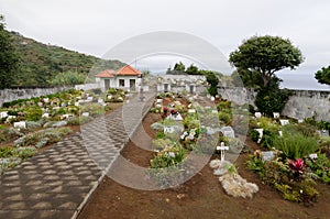 Cemetery of Boaventura, Maadeira island, Portugal photo