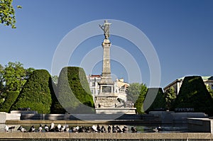 Picture of city center of Ruse in Bulgaria