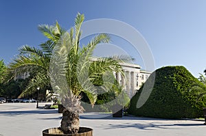 Picture of city center of Ruse in Bulgaria