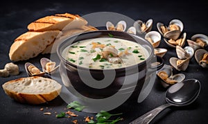 A picture of Clam Chowder