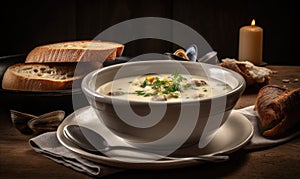 A picture of Clam Chowder