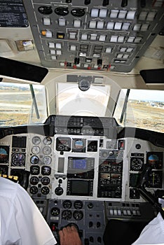 Picture from the cockpit