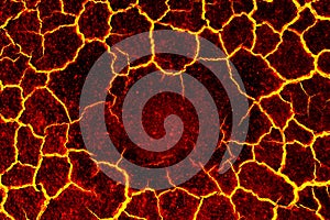 Picture concept and ideas about drought, the shell.