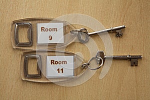 911 Hotel Room Keys