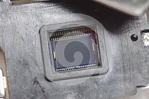 Picture of digital camera sensor