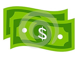 Picture of a Dollar bill symbol