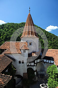 Dracula Bran castle in Romania