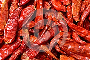 The picture is Dry pepper in the supermarket.It is made in China.Dry pepper red pepper is made through dry chili products. It is c