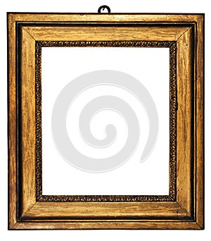 Picture Frame Cubic Gold (Path Included) photo