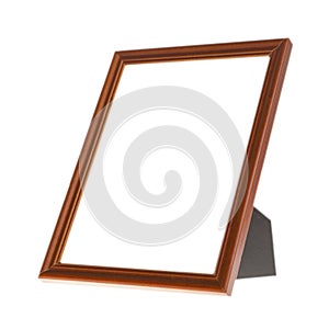 Picture frame isolated on white background