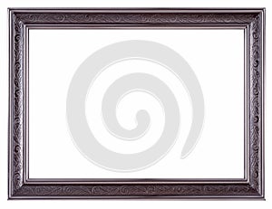 Picture frame and white background