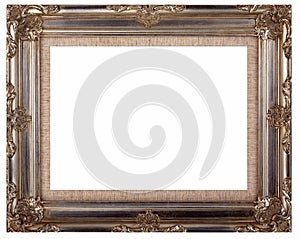 Picture frame and white background