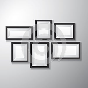 Picture Frames Black Variety