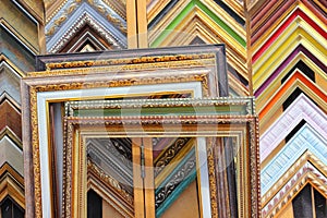 Picture frames and moldings