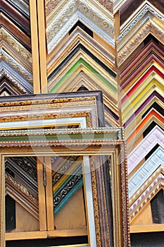 Picture frames and moldings