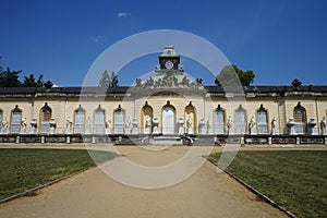 The Picture Gallery in the Sanssouci Park of Potsdam was built in 1755–64 during the reign of Frederick II of Prussia.