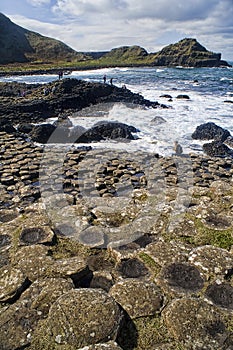 Picture of Giant's Causeway in Northern Ireland.