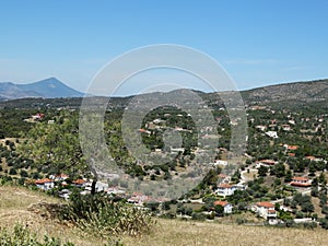 A picture of greek countryside