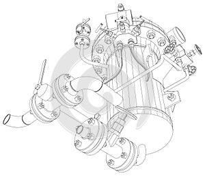 Picture of heat exchanger