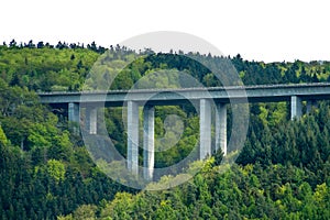 Autobahn bridge near Trier photo