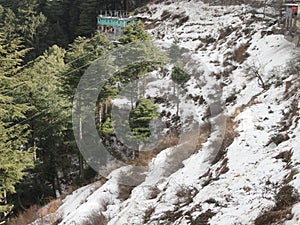 Picture of hills and valleys in himachal pradesh