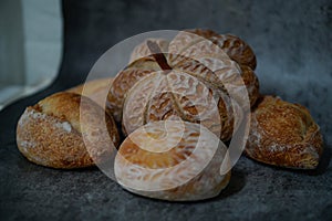 Picture Homemade sourdough bread food photography recipe idea