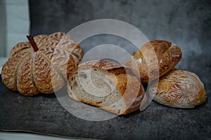 Picture Homemade sourdough bread food photography recipe idea