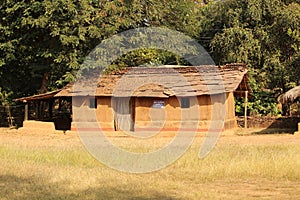 Bastar Tribe Homes -Anthropological Museum