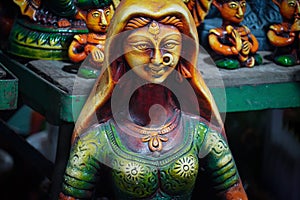 picture of indian handmade crafted woman