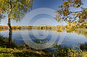 Picture of Laska pond, Czech Republic