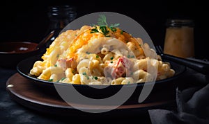 A picture of Lobster Mac and Cheese.