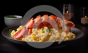 A picture of Lobster Mac and Cheese.