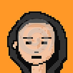 picture of male character in pixel style