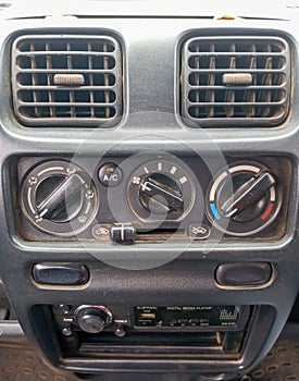 This is the picture of music system in car.