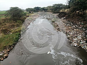 A picture of Nairobi river