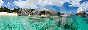 Picture perfect beach at Caribbean