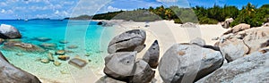 Picture perfect beach at Caribbean