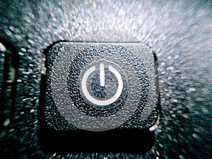 A picture of power button key