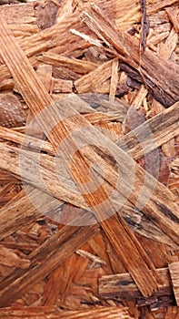 Pressed wood texture