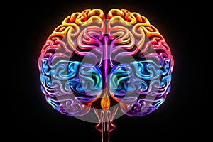 Picture of rain neurogenesis hippocampus, prefrontal cortex intelligence, gray matter neural pathways in brainstem