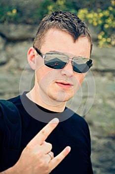 Picture of rocker man