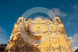 Santo Domingo Church at San Cristobal de las Casas, Chiapas, Mexico photo