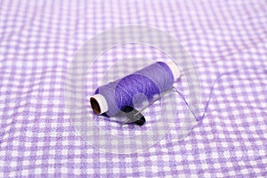 Picture of Sewing thread and button