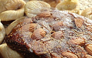 Dried figs and fig bread